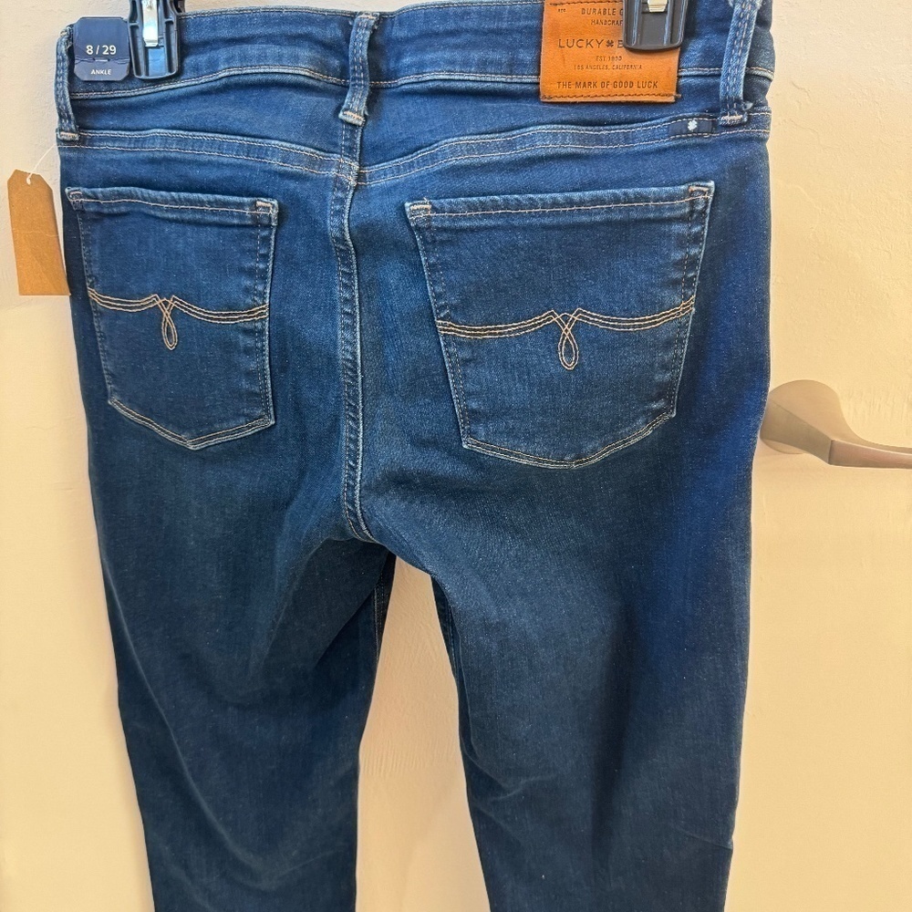 Lucky Brand JEANS. Size 8/29. straight ankle NWT - Picture 4 of 12
